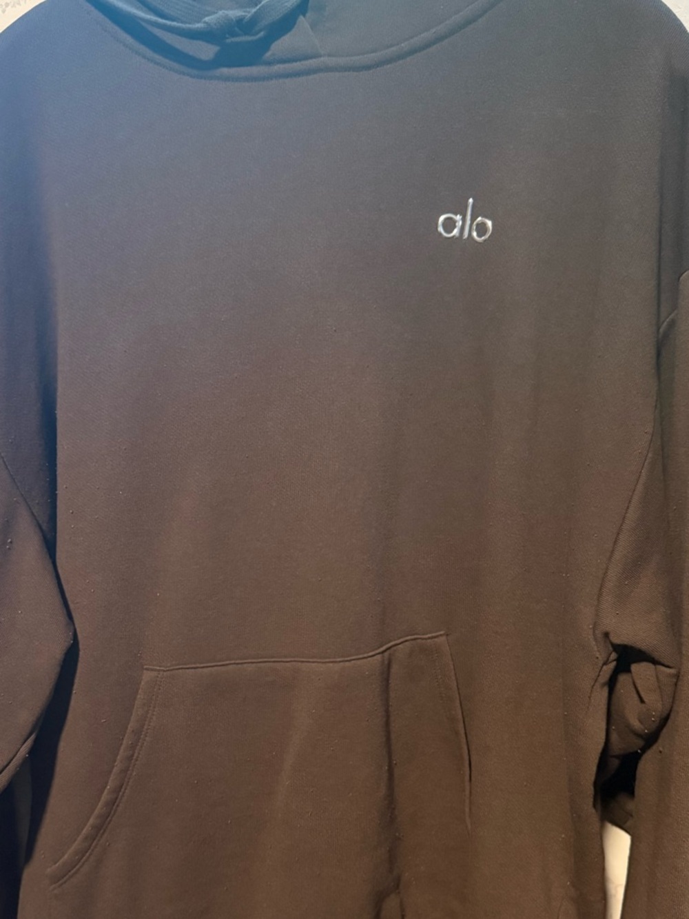 ALO Yoga Brown Pullover Hoodie
